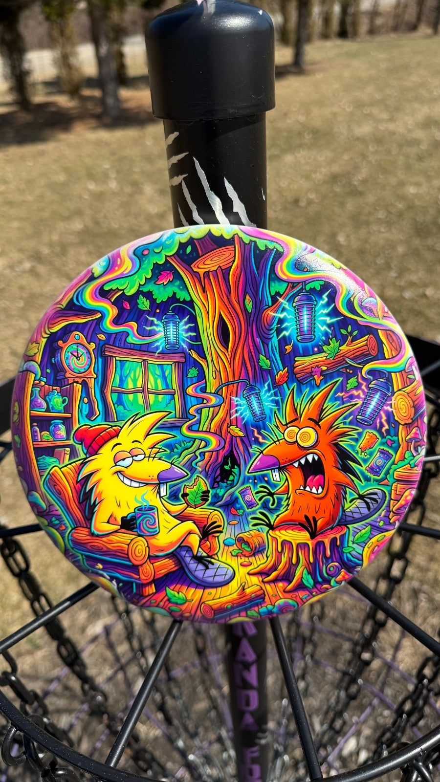 New Custom UV Printed Discraft ESP Roach 174G. PDGA Approved.