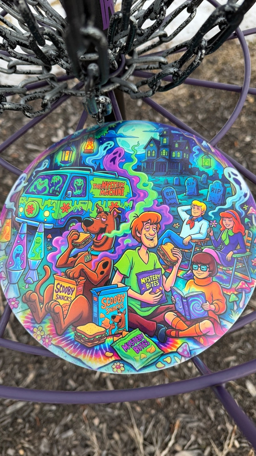 New Custom UV Printed Discraft ESP Nuke 169G. PDGA Approved