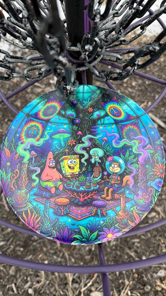 New Custom UV Printed Discraft ESP Zone 172G. PDGA Approved.