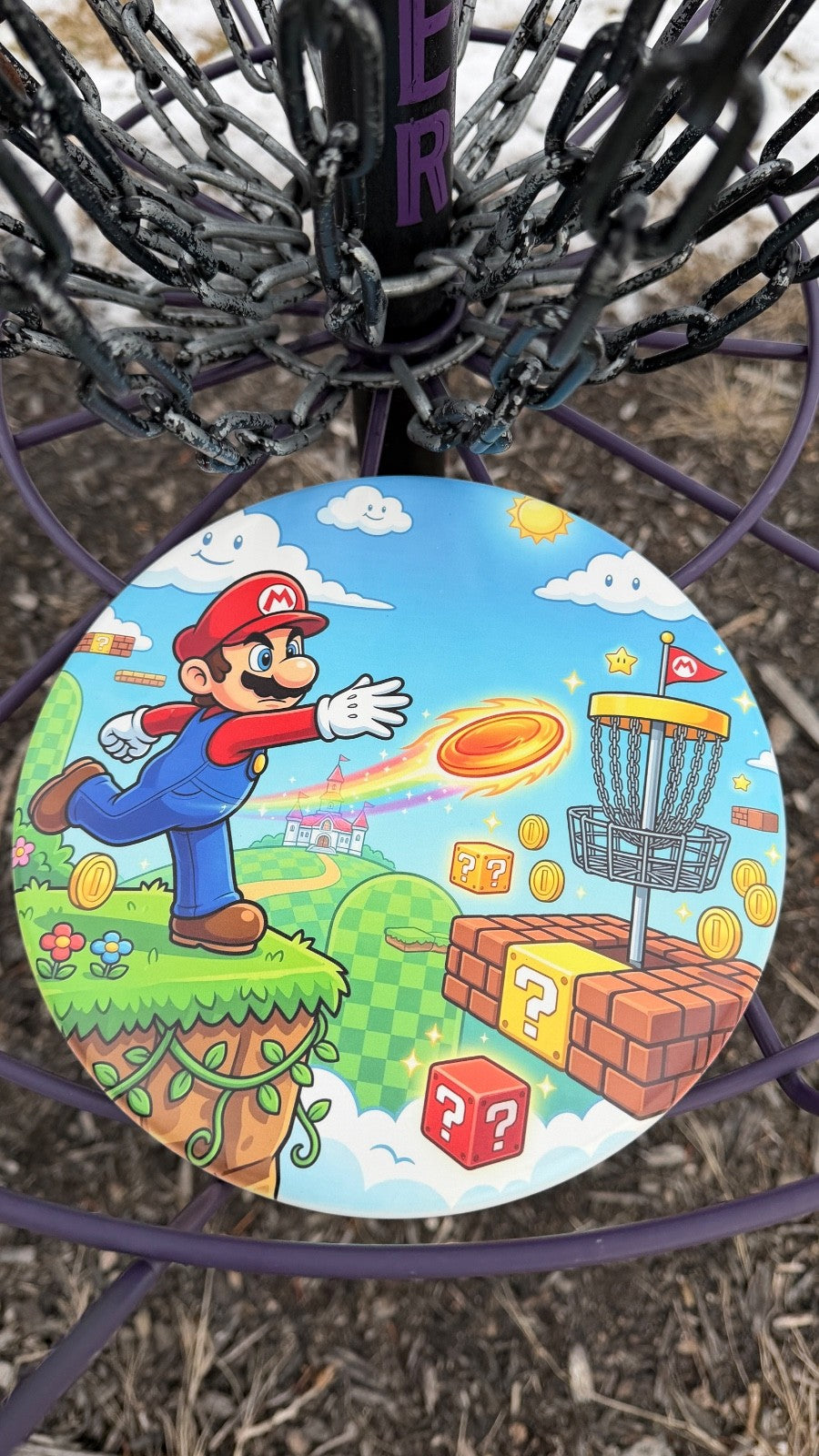 New Custom UV Printed Discraft ESP Zone 172G. PDGA Approved.